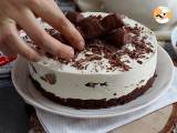 Fabelagtig Kinder Bueno cheesecake uden bagning - Forberedelse trin 6