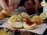 Scones med citronskal - Forberedelse trin 8