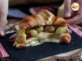 Raclette-croissant-sandwich til en lækker brunch! - Forberedelse trin 5