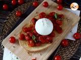 Bruschetta med ristede tomater og burrata - Forberedelse trin 4