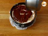 Ekstra gourmand cheesecake i Snickers-stil - Forberedelse trin 7