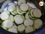 Hvordan damper jeg courgetter? - Forberedelse trin 2