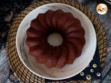 Halloween Bundt-kage, den lækre chokoladebundt-kage - Forberedelse trin 6