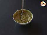 Nem saltet New York-rulle med pesto og fromage frais med 4 ingredienser - Forberedelse trin 7