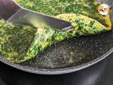 Spinatomelet, den nemme og velsmagende vegetariske hovedret - Forberedelse trin 8