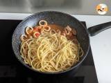 Pasta med frosne skaldyr, den velsmagende og meget hurtige forret - Forberedelse trin 5