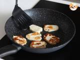 Pandestegt Halloumi sursød med honning og rosmarin - Forberedelse trin 4