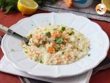 Risotto med rejer og citron, en elegant og nem forret - Forberedelse trin 8