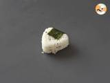 Tun onigiri, den lille japanske trekantede rissandwich - おにぎり - Forberedelse trin 10