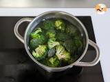 Cremet pasta med broccoli og mandler: en lettilberedt og velsmagende ret - Forberedelse trin 2