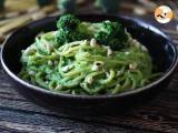 Cremet pasta med broccoli og mandler: en lettilberedt og velsmagende ret - Forberedelse trin 10