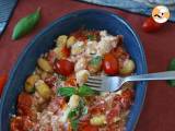 Bagte feta-gnocchi med Airfryer, en superhurtig ret med cherrytomater og feta! - Forberedelse trin 8