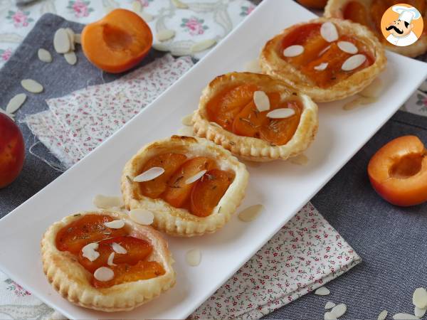 Abrikos-tarteletter tatin, den hurtige dessert, når du får gæster!