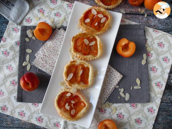 Abrikos-tarteletter tatin, den hurtige dessert, når du får gæster! - foto 5