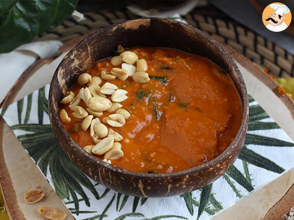 Afrikansk suppe: tomat, jordnød og mangold - afrikansk jordnøddesuppe - foto 2