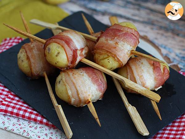 Aperitifspyd med kartofler og røget bacon