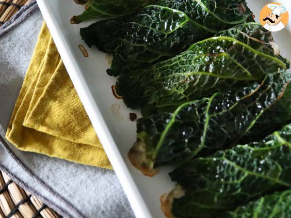 Bagte savoykålsruller, den nemme og billige opskrift på en familiefrokost - foto 4