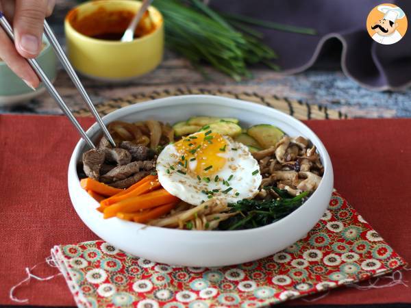 Bibimbap, den traditionelle koreanske ret - foto 2