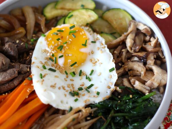 Bibimbap, den traditionelle koreanske ret - foto 3