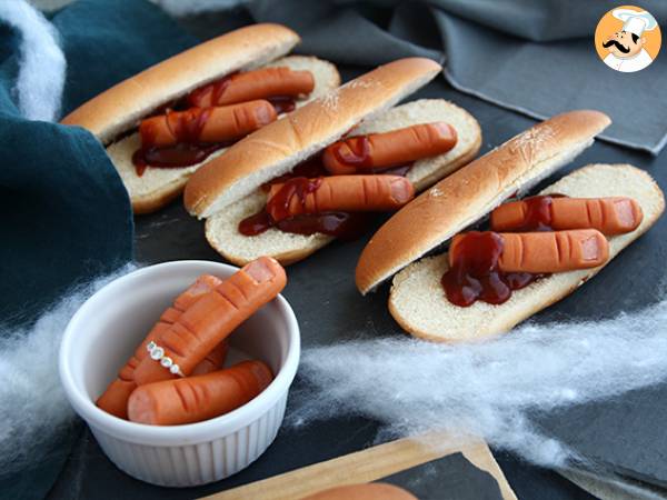 Blodige halloween-hotdogs - foto 2