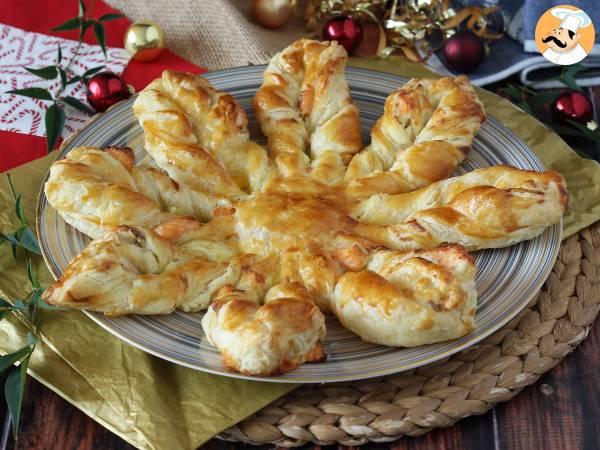 Blødt wienerbrød med laks og fromage frais, perfekt til at snacke på som aperitif - foto 3