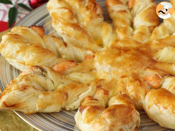 Blødt wienerbrød med laks og fromage frais, perfekt til at snacke på som aperitif - foto 4