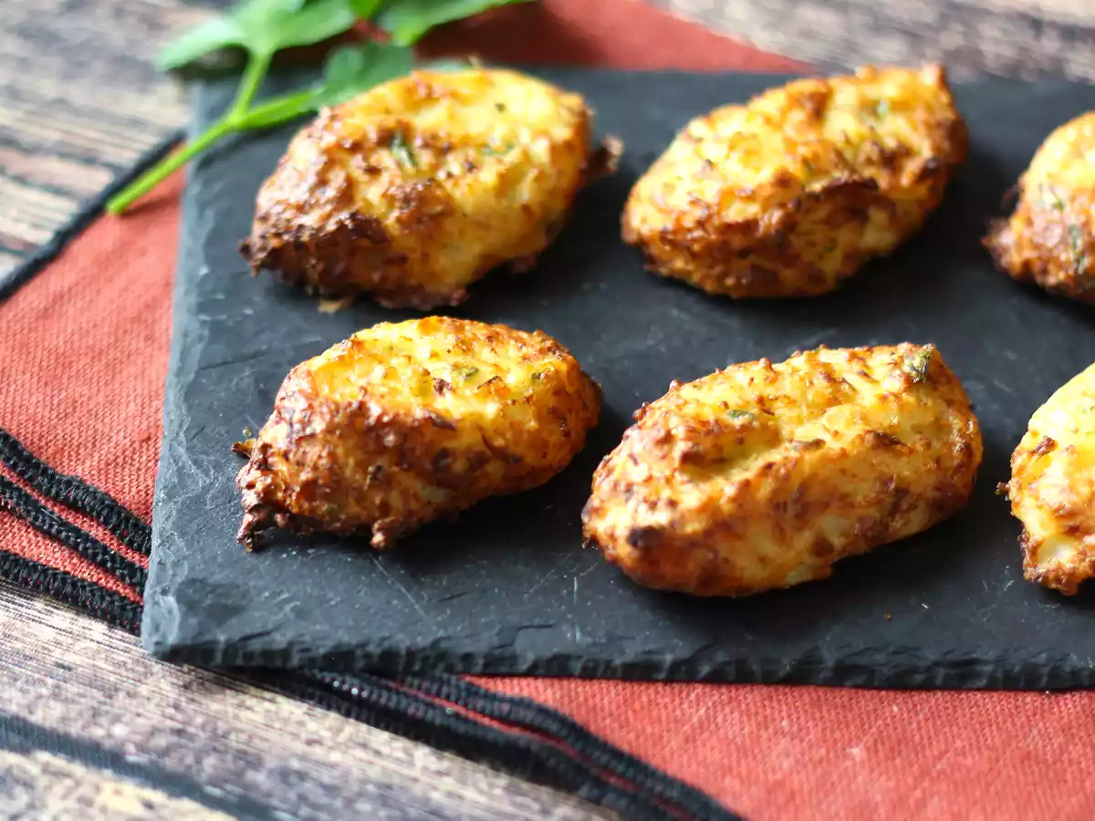 Blomkålsfrikadeller i luftfryser: den økonomiske og vegetariske opskrift - foto 3