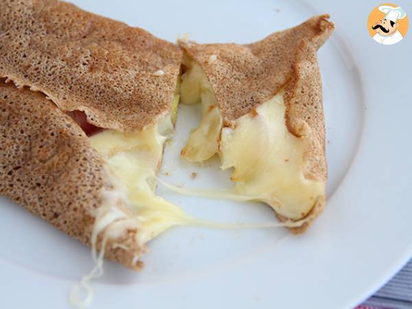 Boghvede-galette med raclette-ost - foto 3