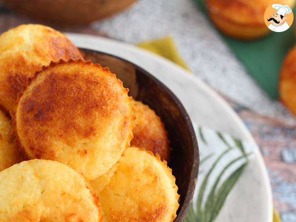 Brasilianske kokosmuffins - Queijadinhas - foto 2