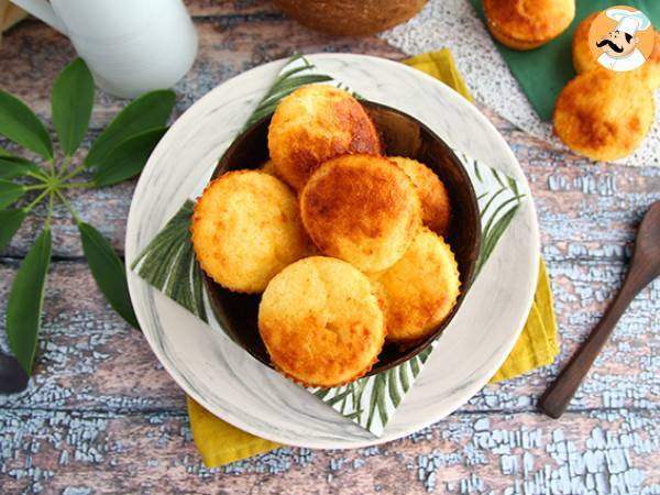 Brasilianske kokosmuffins - Queijadinhas - foto 4