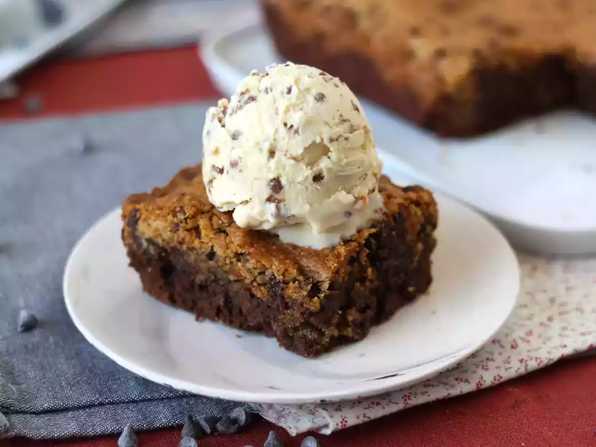 Brookies, den perfekte kombination af en brownie og en cookie
