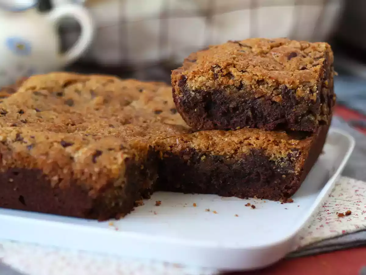 Brookies, den perfekte kombination af en brownie og en cookie - foto 3