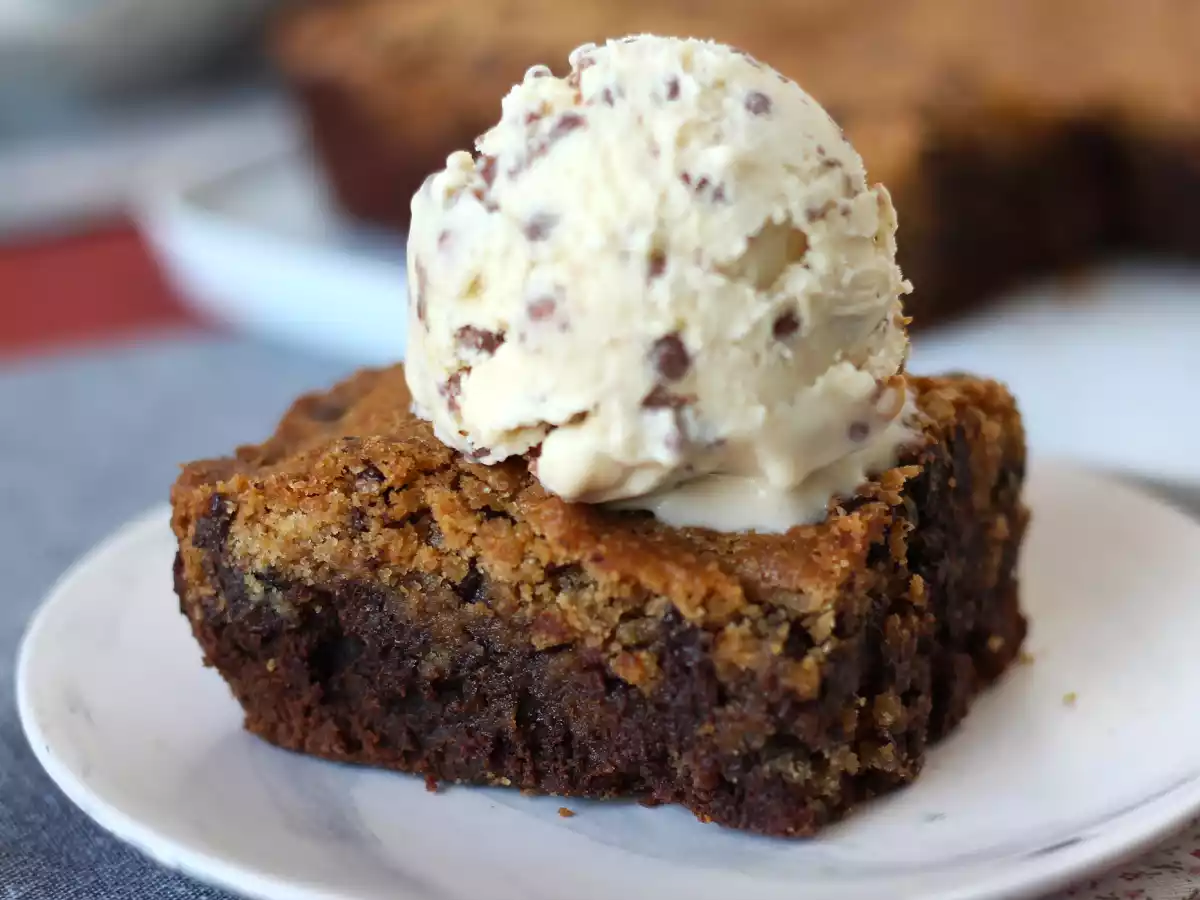 Brookies, den perfekte kombination af en brownie og en cookie - foto 4
