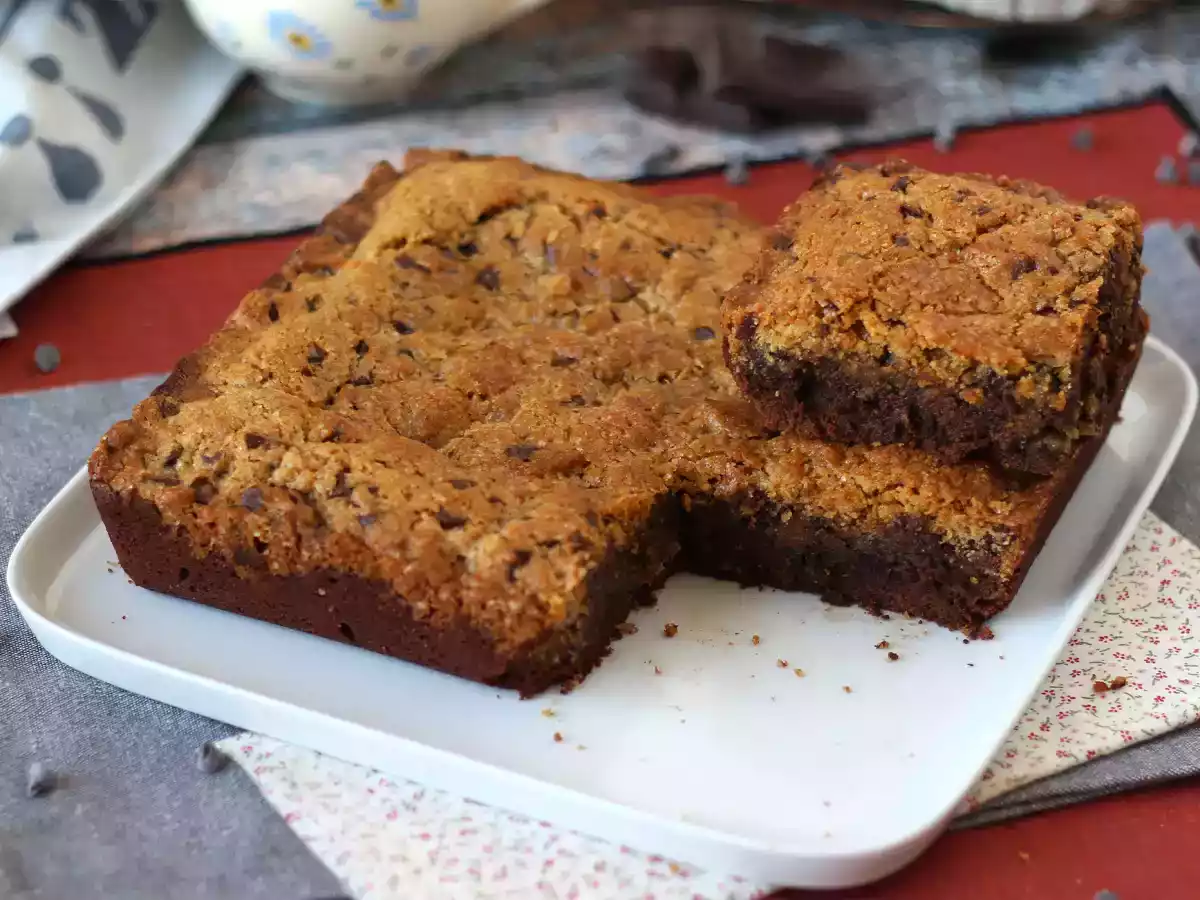 Brookies, den perfekte kombination af en brownie og en cookie - foto 5