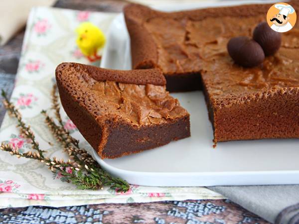 Brownie med rester af påskechokolade - foto 4