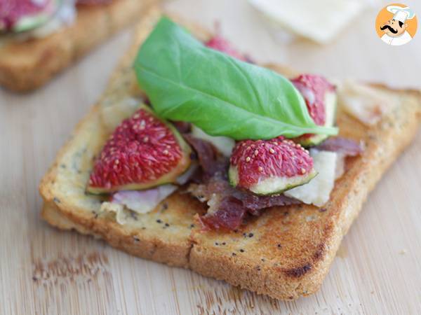 Bruschetta med figner, parmesan og parmaskinke - foto 2