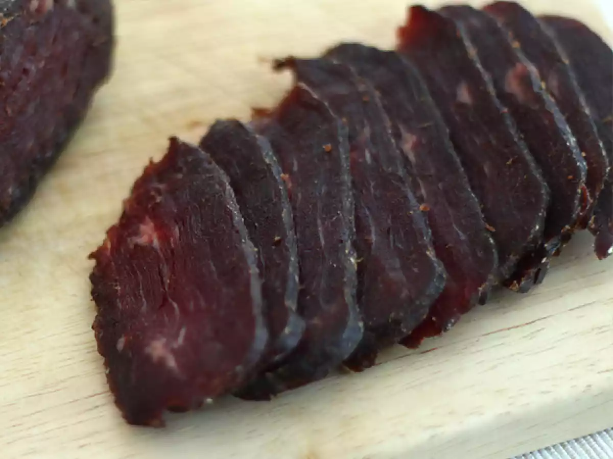 Bündnerfleisch eller tørret oksekød - foto 2