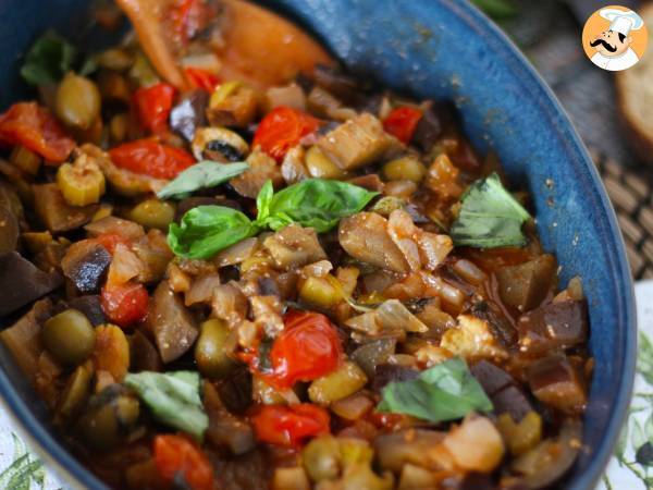 Caponata siciliana, den uundgåelige hurtige og nemme italienske opskrift - foto 2