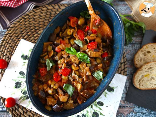 Caponata siciliana, den uundgåelige hurtige og nemme italienske opskrift - foto 3