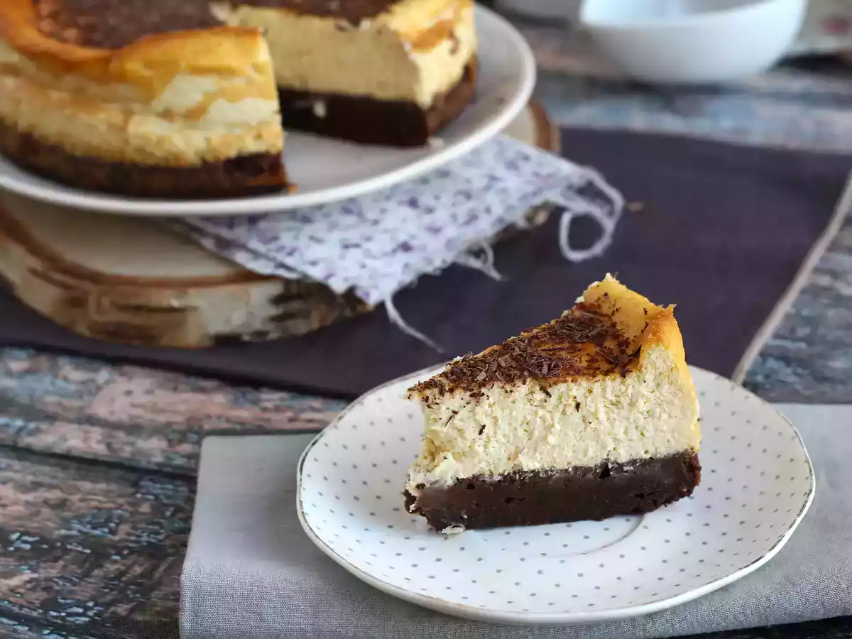 Cheesecake-brownie, en overraskende kombination, der vil glæde dine smagsløg!