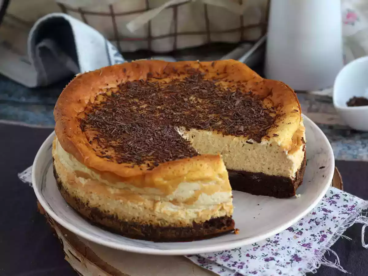 Cheesecake-brownie, en overraskende kombination, der vil glæde dine smagsløg! - foto 5