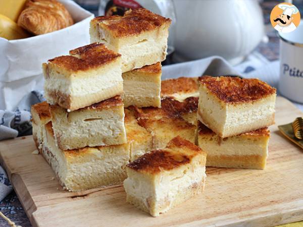 Cheesecake og fransk toast cheesecake bars (fransk toast cheesecake bars)