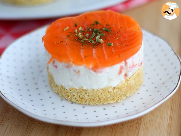 Cheesecakes med saltet laks - foto 3