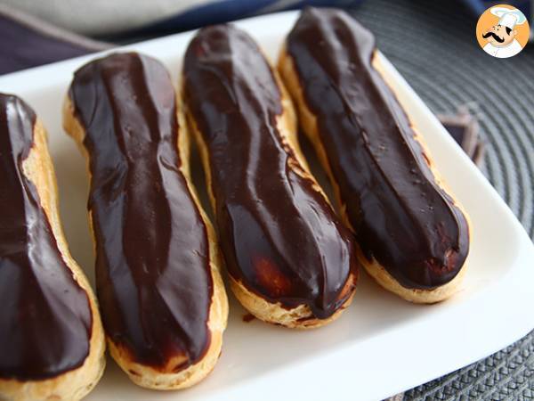 Chokolade-éclairs (trin-for-trin-vejledning) - foto 3