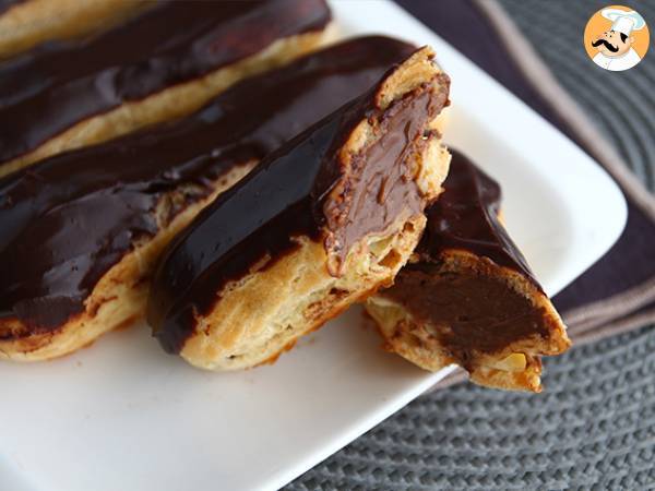 Chokolade-éclairs (trin-for-trin-vejledning) - foto 4