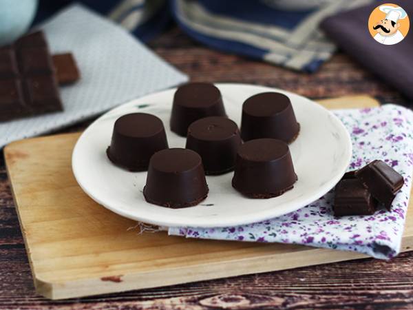 Chokolade fyldt med saltet smørkaramel og mandler - foto 3