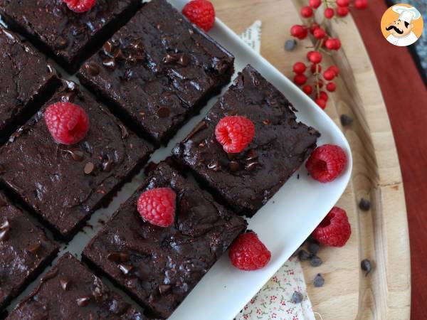 Chokolade-hindbær-brownie, ren forkælelse! - foto 6