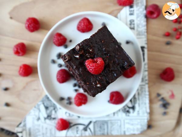 Chokolade-hindbær-brownie, ren forkælelse! - foto 7