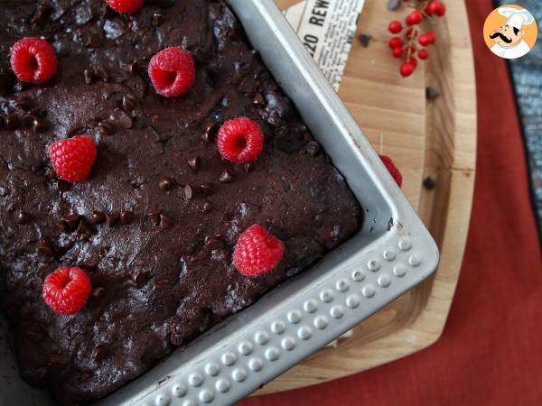 Chokolade-hindbær-brownie, ren forkælelse! - foto 8