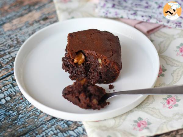 Chokolade- og valnøddebrownie på Air fryer - foto 2